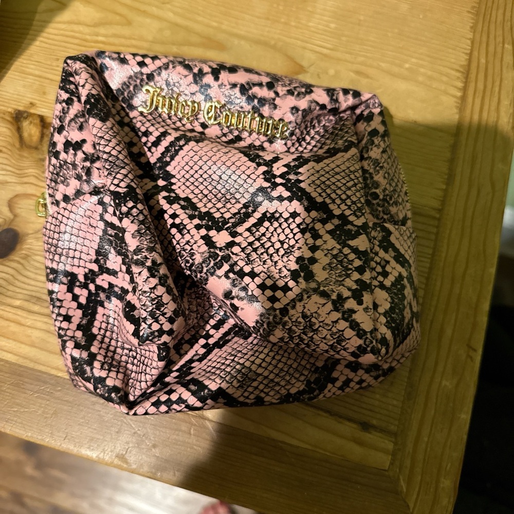 Juicy Couture Pink and Black Reptile Habitat Decor